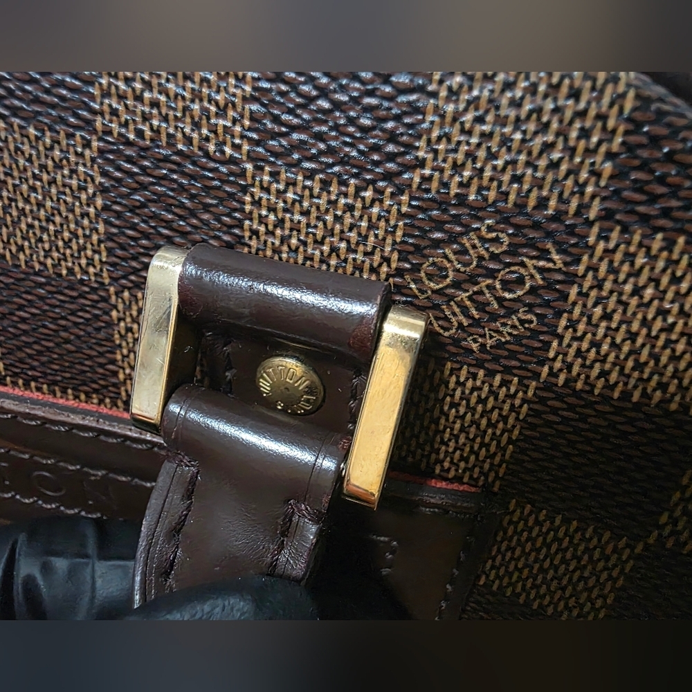 🚫SOLD🚫Louis Vuitton Travel Bag | Nolita Bag in Damier Ebene Canvas | VINTAGE - Picture 9 of 13
